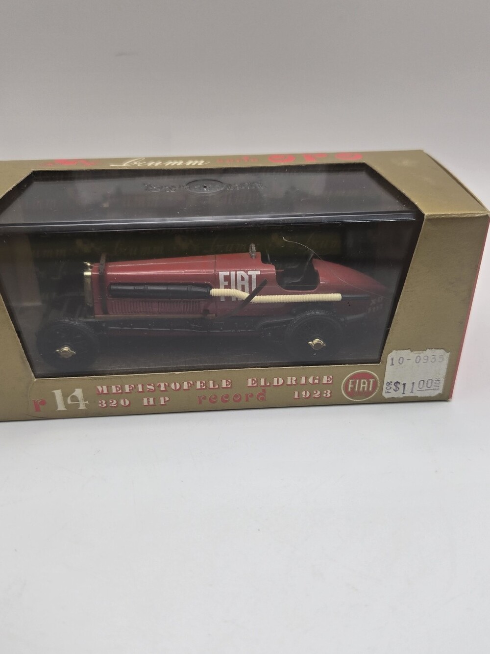 Brumm R14 Fiat Mefistofele Eldridge 320 HP Record 1923 1:43 scale die-cast